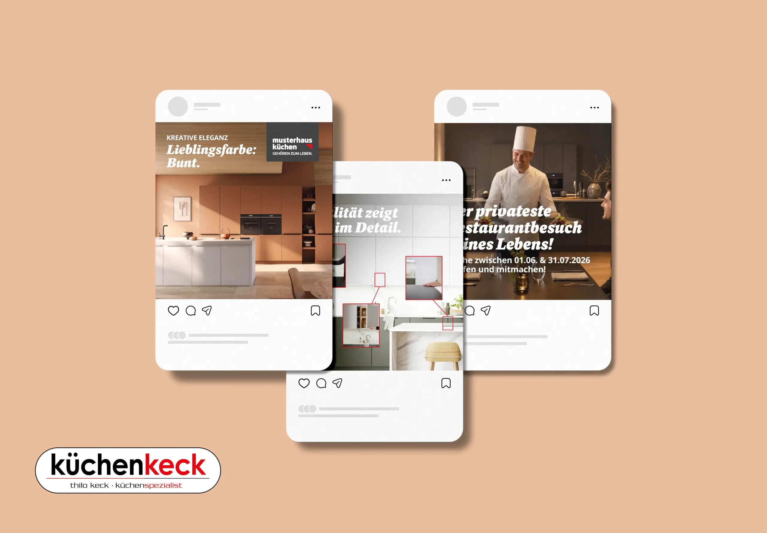 Vision361 Referenzen - Küchen Keck Social
