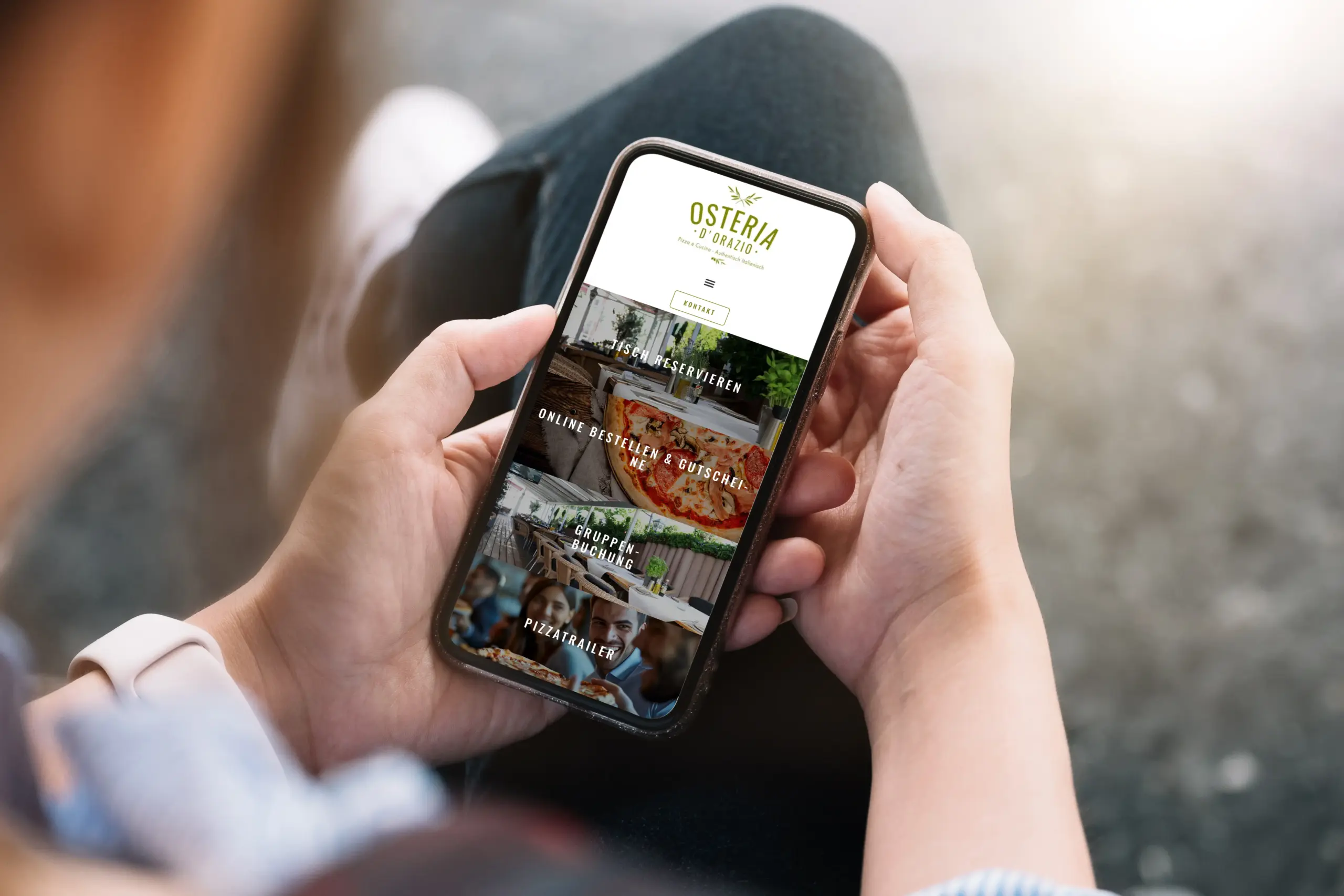 Vision361 Referenzen - Pizzeria Freudenstadt Webauftritt