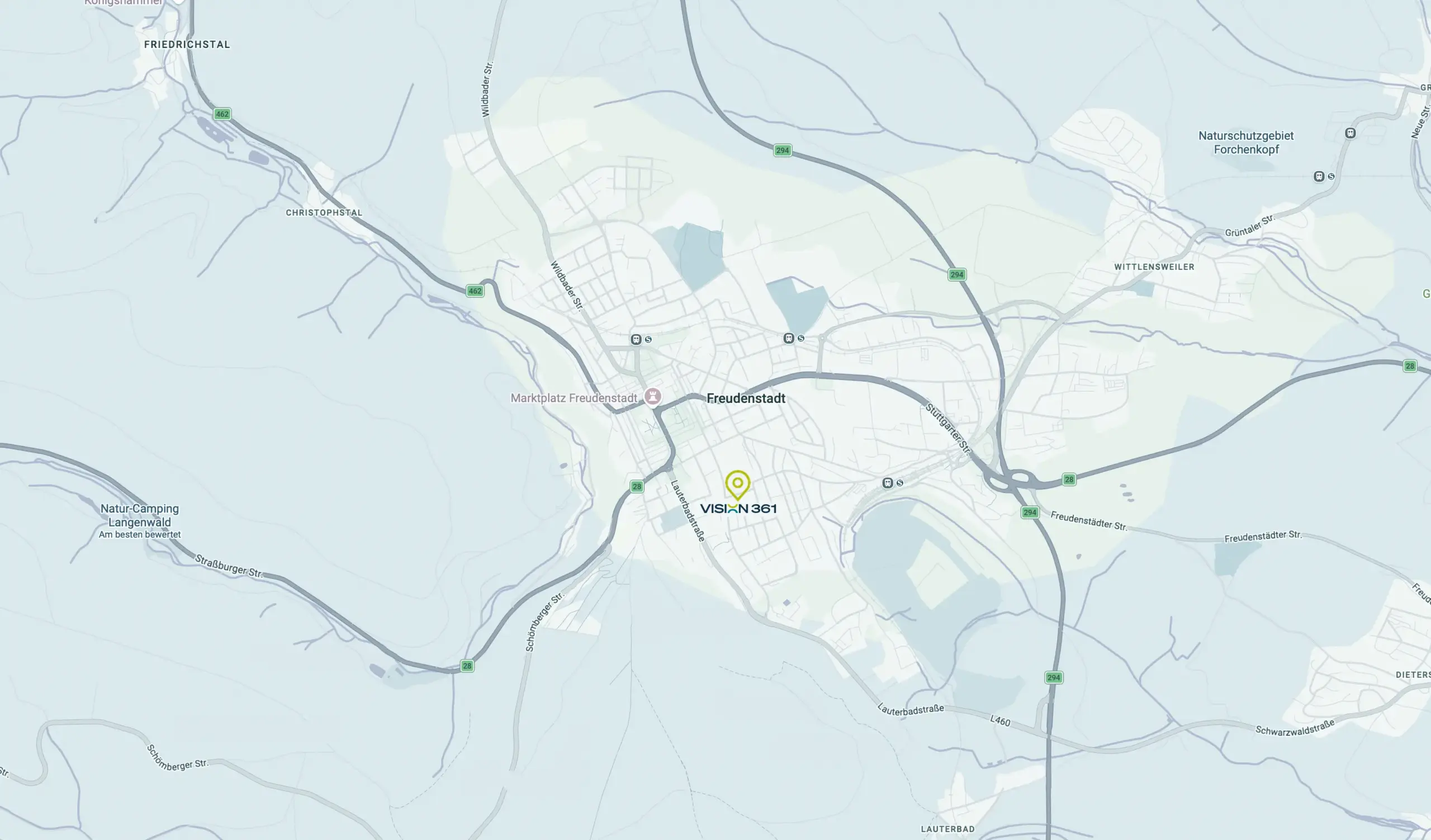Location Karte Vision361